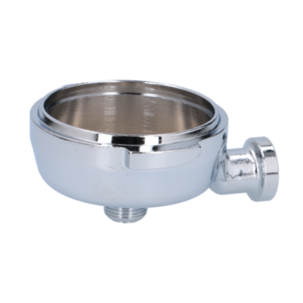 Portafiltro latón cromado int.ø 62 mm caño 3/8"