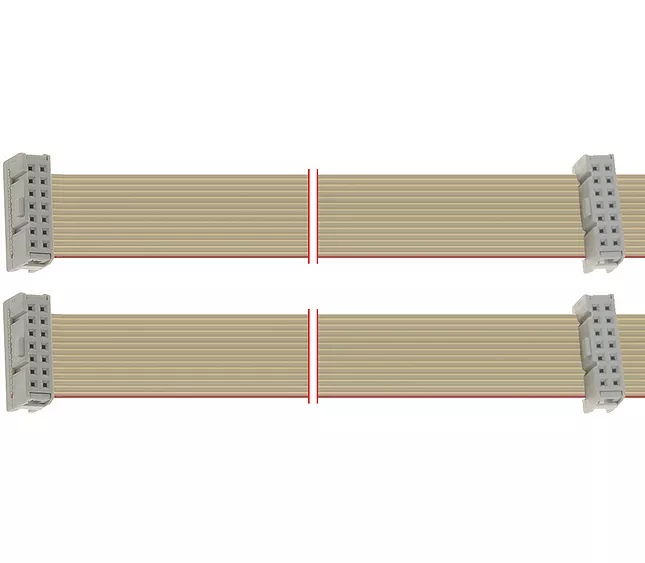 Cable plano 14 polos 1250 mm