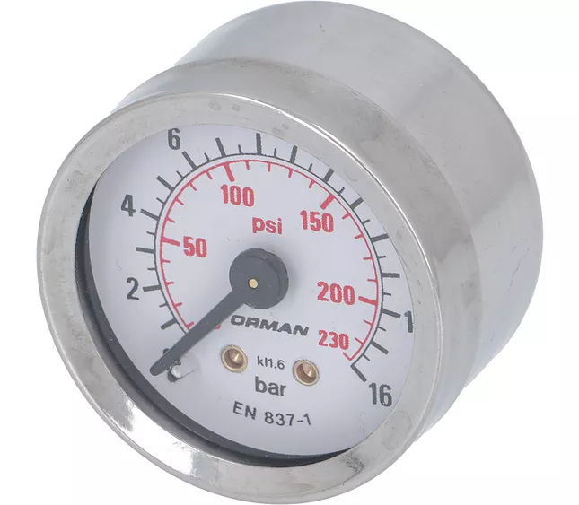Manómetro bomba Ø 41 mm 0÷16 bar